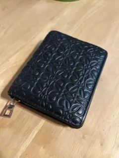 ●専用　LOEWE 二つ折り財布 アナグラム 兼用 ブラック 箱入り LOEWE（ロエベ） 二つ折り財布 BIFOLD COIN WALLET C565501X02