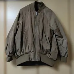 GU×UNDERCOVER ブラウン ボンバージャケット Mのサムネイル