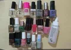 20本+うすめ液付き☆マニキュアまとめ売り