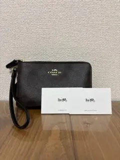 COACH オールドコーチ グラブタンレザー ポーチ 長財布 7165 - メルカリ