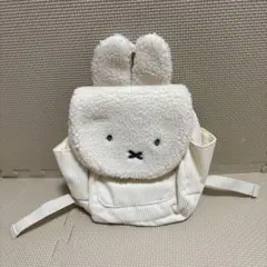 【美品】ミッフィー　リュック　ホワイト