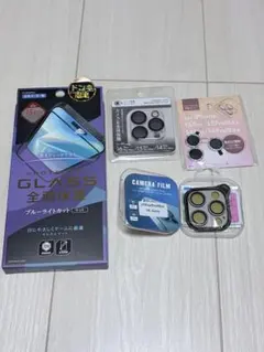iPhone 15/15 Pro/15 Pro Max 全面保護ガラス