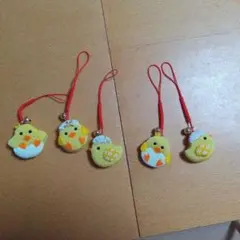さくらほりきりキット組立品 ひよこ ストラップ