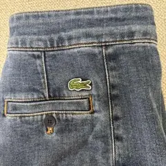 LACOSTE ダークブルーワイドレッグデニム 36のサムネイル