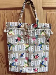 値下げ！完売品♡美品♡フェイラー ハイジ 巾着バッグ