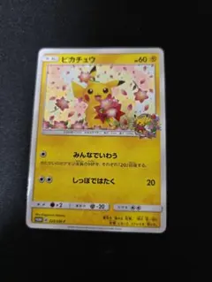 ピカチュウ：ポケモンセンター20周年記念キャンペーン PROMO SM-Pプロ
