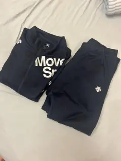 DESCENTE Move Sport ジャージ セットアップ L ブラック