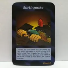 イルミナティカード　Earthquake　地震のサムネイル