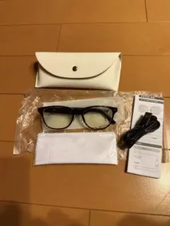 3coins オーディオpcグラス ブラウン