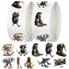 イタリアンブレインロット トゥントゥントゥンサフール フレークシール 500枚