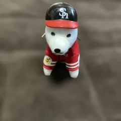 ソフトバンクホークス　お父さん犬 ストラップ