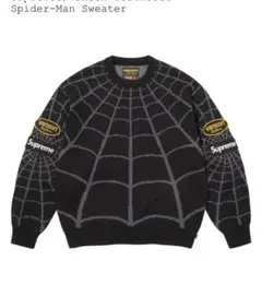 Supreme x Spider-Man SweaterBlack Lサイズ Supreme x Spider-Man SweaterBlack Lサイズ - メルカリ