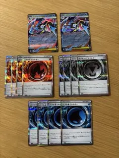 メガゲッコウガ ex RR 2枚　ニトロ　マグネット　バブル　エネ各4枚ポケモン