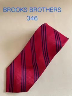 ブルックスブラザーズ 346 シルクネクタイ USA製