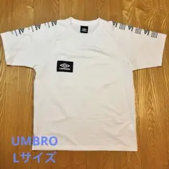 アンブロ HE スリーブプリントTシャツ Lサイズ