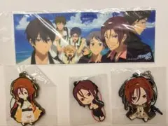 Free! 松岡凛　クリアステッカー1点・ラバーストラップ3点のサムネイル
