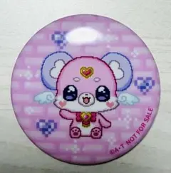 名探偵プリキュア！ ドットアートグッズ ノベルティ ミニ缶バッジ