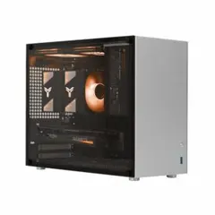 mATX対応 コンパクトアルミPCケース（650W電源付き）