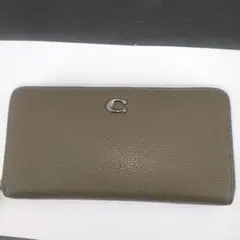 極美品✨コーチ COACH 長財布 アコーディオン CC489 ラウンドジップ