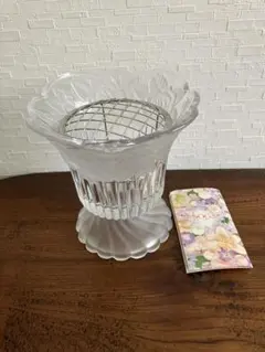 キャンドルスタンド ローラアシュレイ ガラス キャンドルホルダー