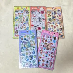 プチドロップステッカーディズニー5個セット