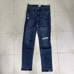 Denim ダメージスキニージーンズ