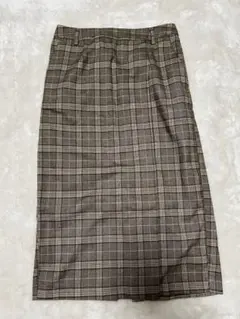 チェック柄 Lサイズ スカート　タイトスカート