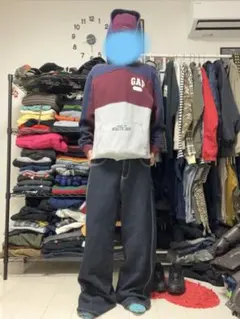 GAP パーカー 短丈 スケーター