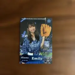 横浜DeNAベイスターズ diana Emily トレーディングカード 2018
