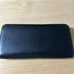 Paul Smith長財布 ファスナー付き　黒　レザー