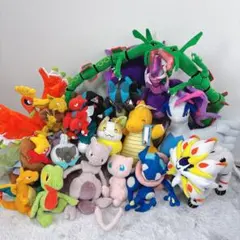 ポケモンセンター　ポケットモンスター　ポケモンfit ぬいぐるみ　まとめ　20点
