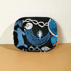 ミナペルホネン　ハンドメイドポーチ　runrunrun twitter