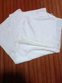 ホワイト フェイスタオル 3枚まとめ売り