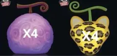 ワンピース 悪魔の実ルームライト-ゴムゴムの実　ネコネコの実　ver.2