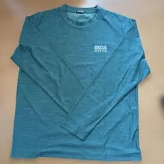 DISCUS SPORTEC 長袖カットソー L 青緑