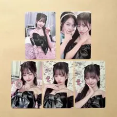 IVE ウォニョン DICON Bタイプ トレカ 両面フォトカード 5枚セット