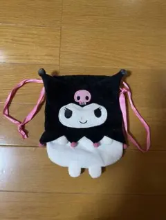 クロミ KUROMI ぬいぐるみポーチ 巾着 sanrio サンリオ y2k