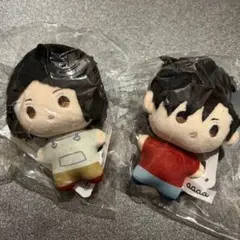 メルカリ最安！ハイキュー‼︎【中国限定　ぬいぐるみマスコット　孤爪研磨&黒尾鉄朗】