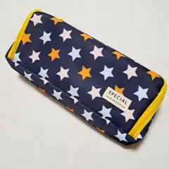 ★ ペンケース 星 大容量 キャンバス 小学生 中学生 女の子 筆記用具