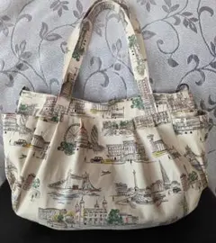 ハンドメイド【キャス・キッドソン】トートバッグ