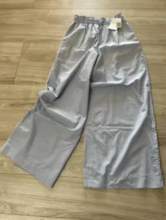 トゥモローランド・マカフィー32サイズ水色ワイドパンツ新品・未使用品