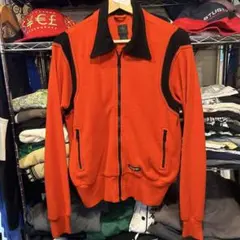 レア　00's adidas トラックジャケット レッド　ヴィンテージのサムネイル