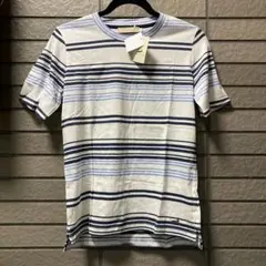 CROCODILE ストライプ 半袖Tシャツ 新品タグ付き　レディース　L