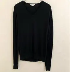 ジョンスメドレー セーター Mサイズ　Vネック　シーアイランドコットン