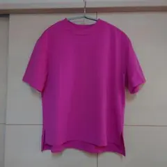 ２枚組、UNIQLO、Мサイズ、エアリズム半袖Tシャツ ピンクとグリーン