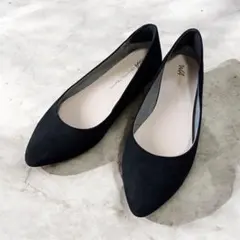 ORiental TRaffic 黒 パンプス ポインテッドトゥ 23.5cm