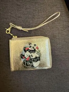 新品 ケイタマルヤマ パンダ 刺繍 シルバー 財布 定価19800円 - メルカリ
