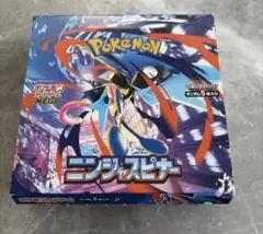 ポケモン ニンジャスピナーMEGA 1BOX シュリンク・ペリペリ無し