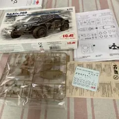 ICM1/72 Sdkfz260 4輪装甲車のサムネイル