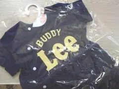 Lee ロンパース　半袖ロンパース　ベビー服　リー　ネイビー